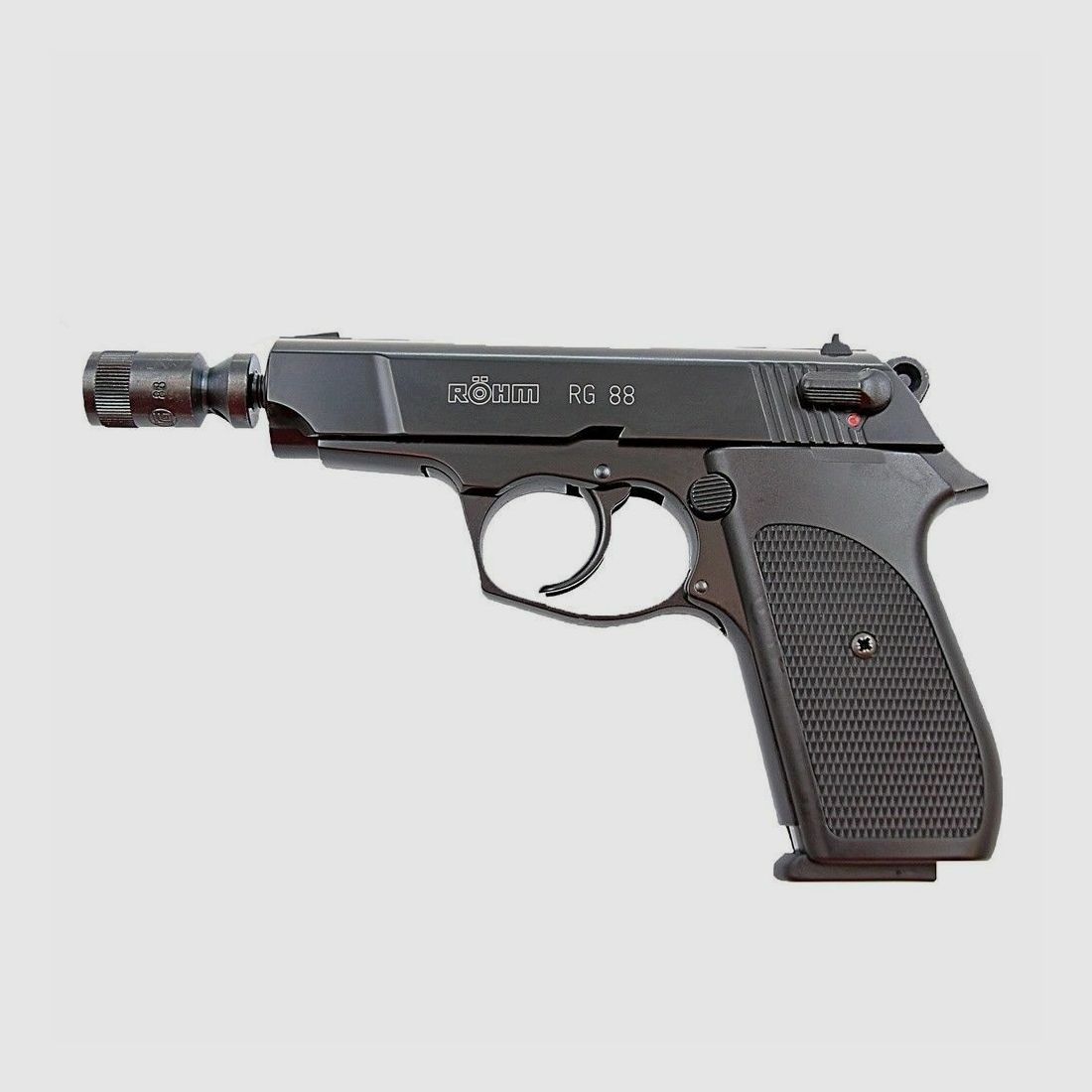 Röhm RG 88 pistolet alarmowy 9mm P.A.K. oksydowany +