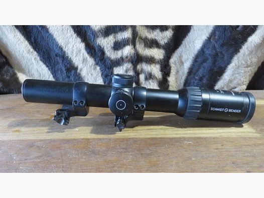 Lunette SCHMIDT & BENDER Zenith 1.1-4x24i + montage pour BLASER