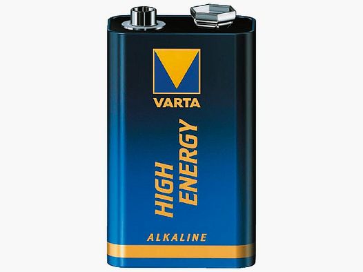 Varta High Energy – 9 V-Block-Batterie