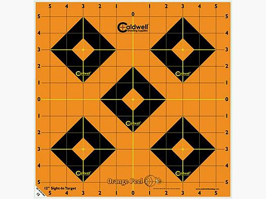 CALDWELL ORANGE PEEL SIGHT-IN TARGET