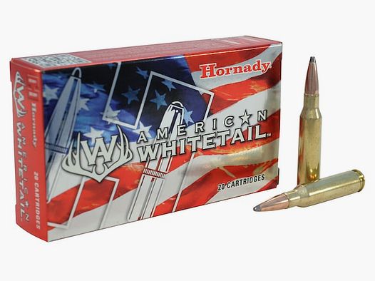 Hornady American Whitetail 7mm-08 Rem. 139GR JSP 20 cartridges