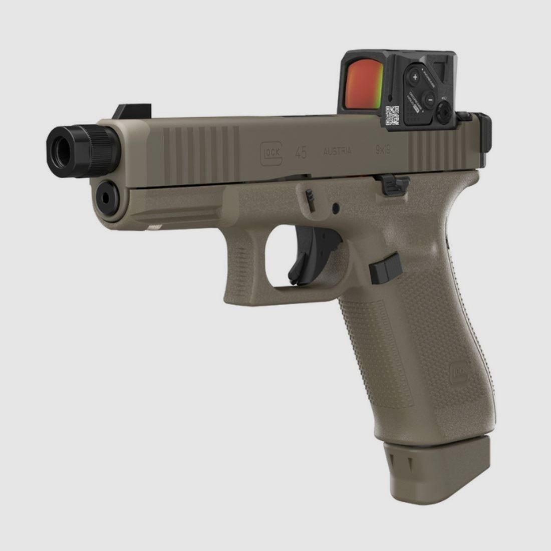 GLOCK 45 FS MOS M13,5 COA HUNTER pistool, afbeelding 2 van 3