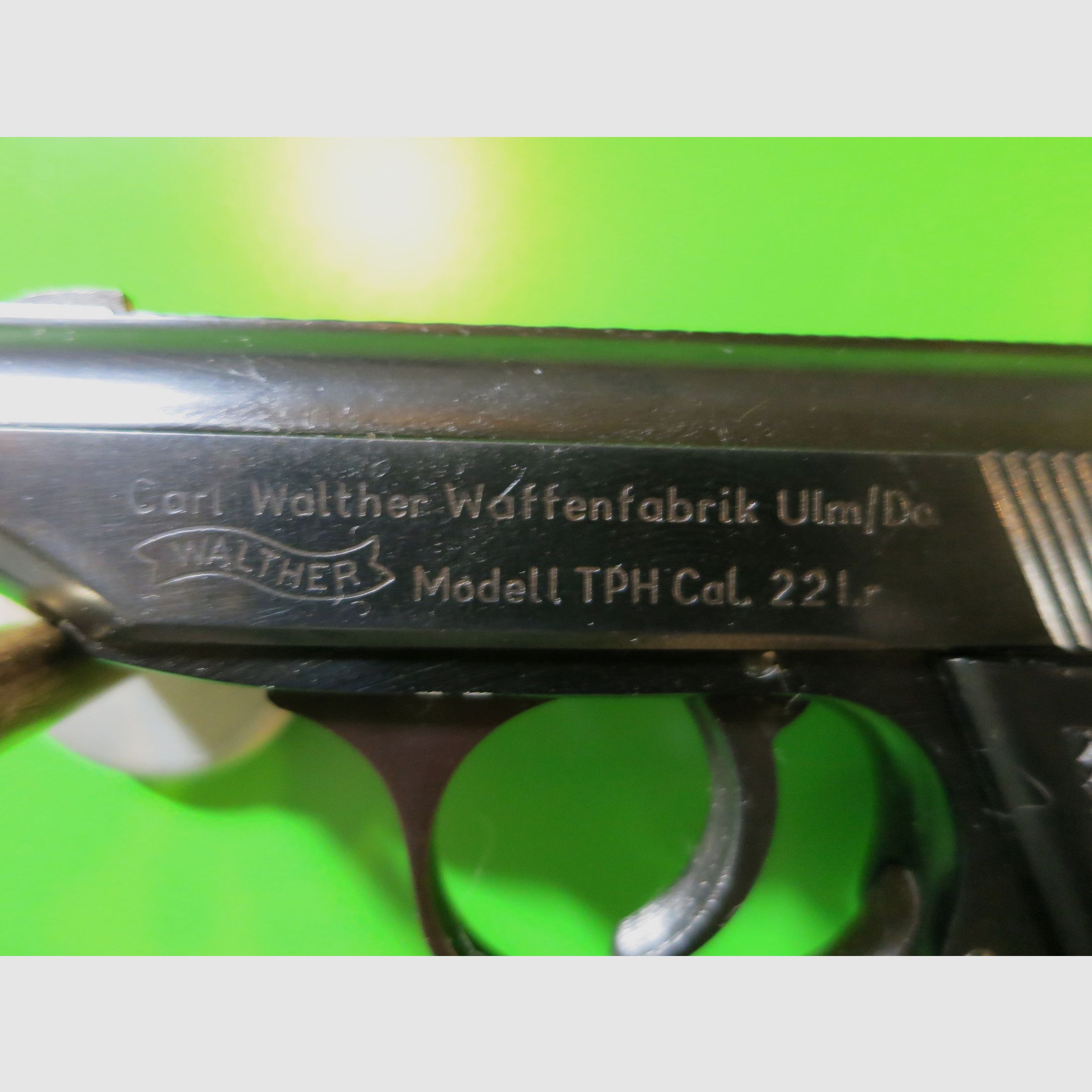 Walther/Ulm, Modell TPH, Kaliber .22lr, Taschenpistole     #41-, Bild 8 von 12