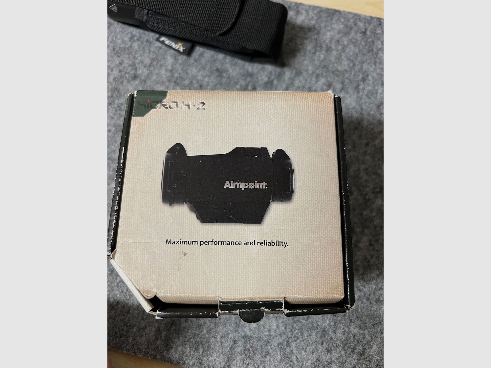 Aimpoint Micro H-2 2 MOA - Mirino a punto rosso con montaggio a sella Blaser