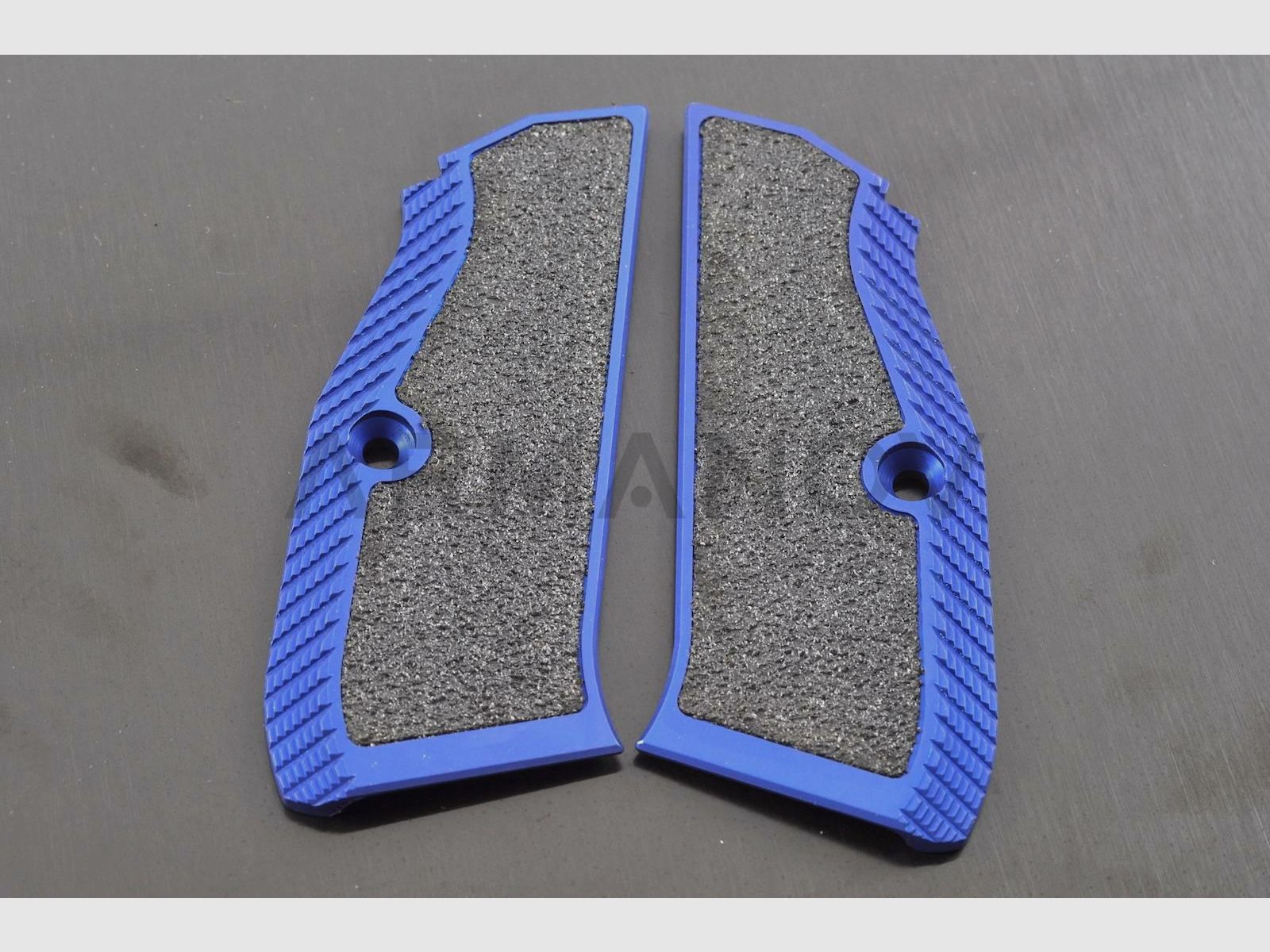Cachas Armanov MaXXX + 2 mm, azules, CZ SP01, Shadow 2