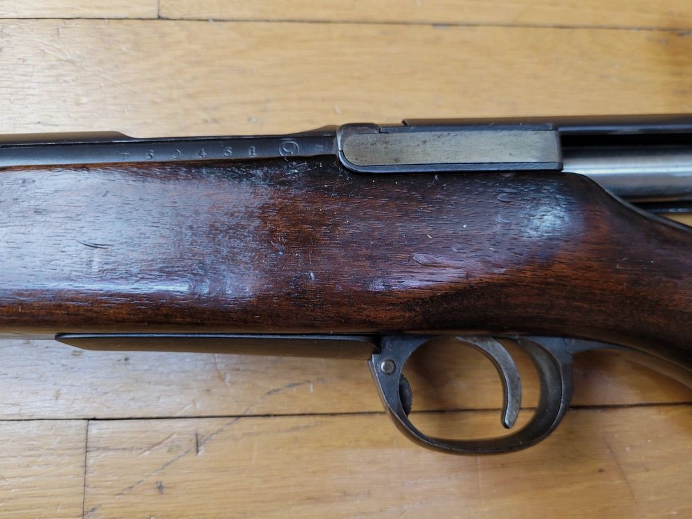 Sehr schönes japanisches Gewehr Arisaka Typ 38 – Originalkaliber 6,5×50 – Arsenal Nagoya 1939 – Thailand-Bestellung von 1940 – Originalbrünierung zu 99% – Mechanik und Lauf sehr gut – Schöne Markierungen – Bajonettanschluss – TBE ++, Bild 26 von 33