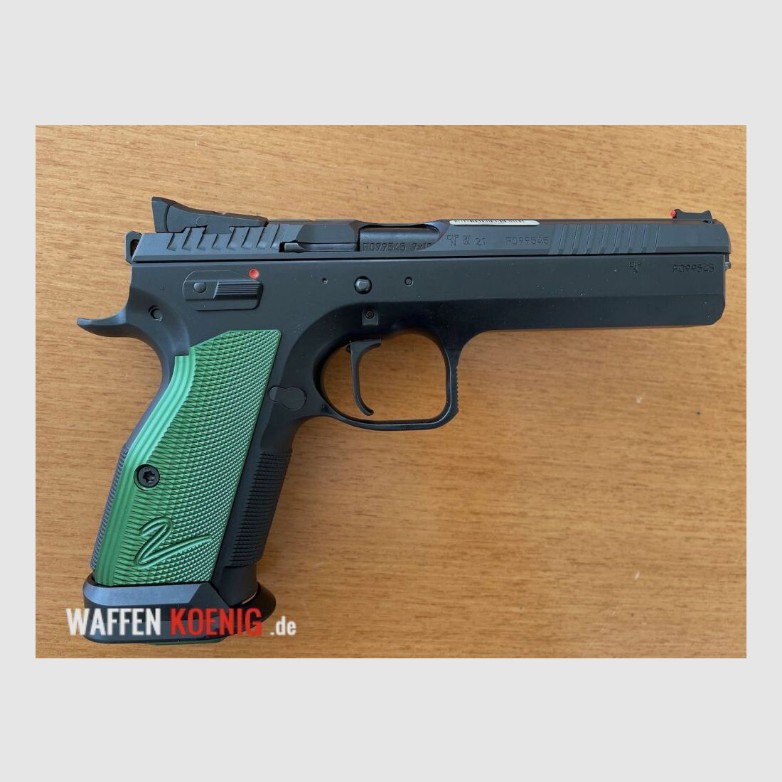 CZ-Česká CZ 75 TS 2 Racing Green