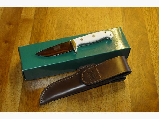 Jagdmesser ATS34 Mammut-Elfenbein Neu