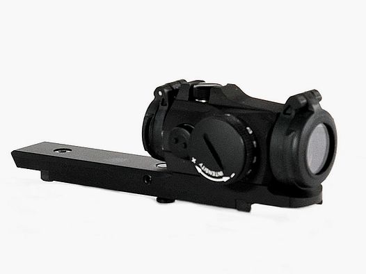 DRÜCKJAGD-SET Aimpoint MICRO H2 + DENTLER-Basis Schwarz/Grau