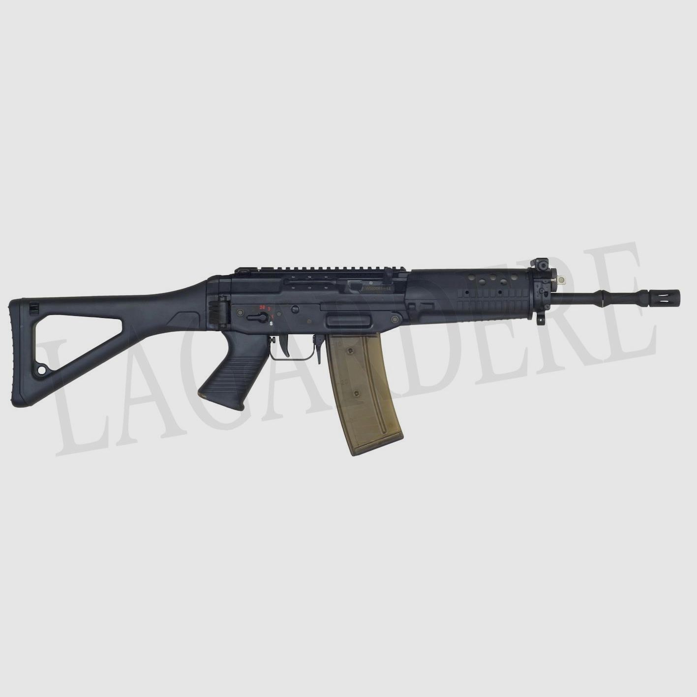 SAN SG 552-2 A1 LB TRANS. SEMI-AUT NOIR RAIL(FUSIL D&rsquo;ASSAUT AUTO TRANSF.SEMI-AUTO)
