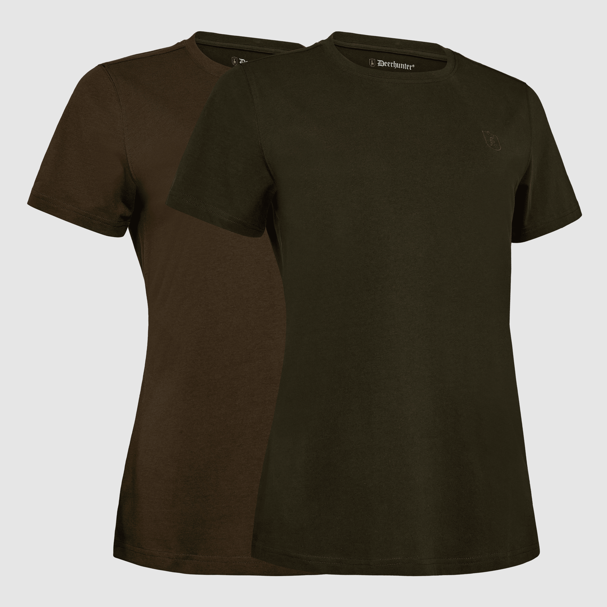 Deerhunter Lady 2-pack T-shirt Fallen leaf / Timber 48