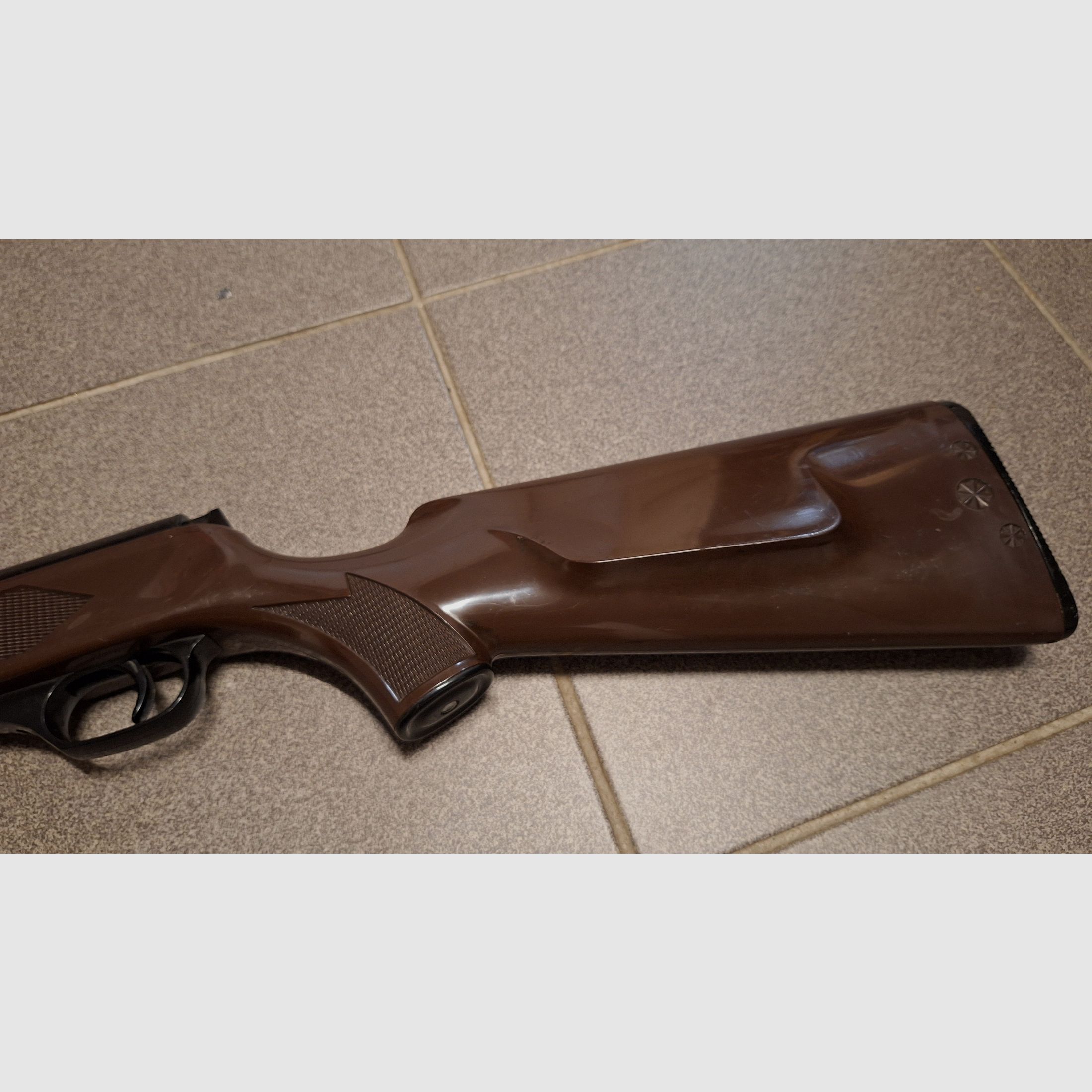 Air rifle Model 304 Haenel Suhl Original DDR Brown 49cm barrel!