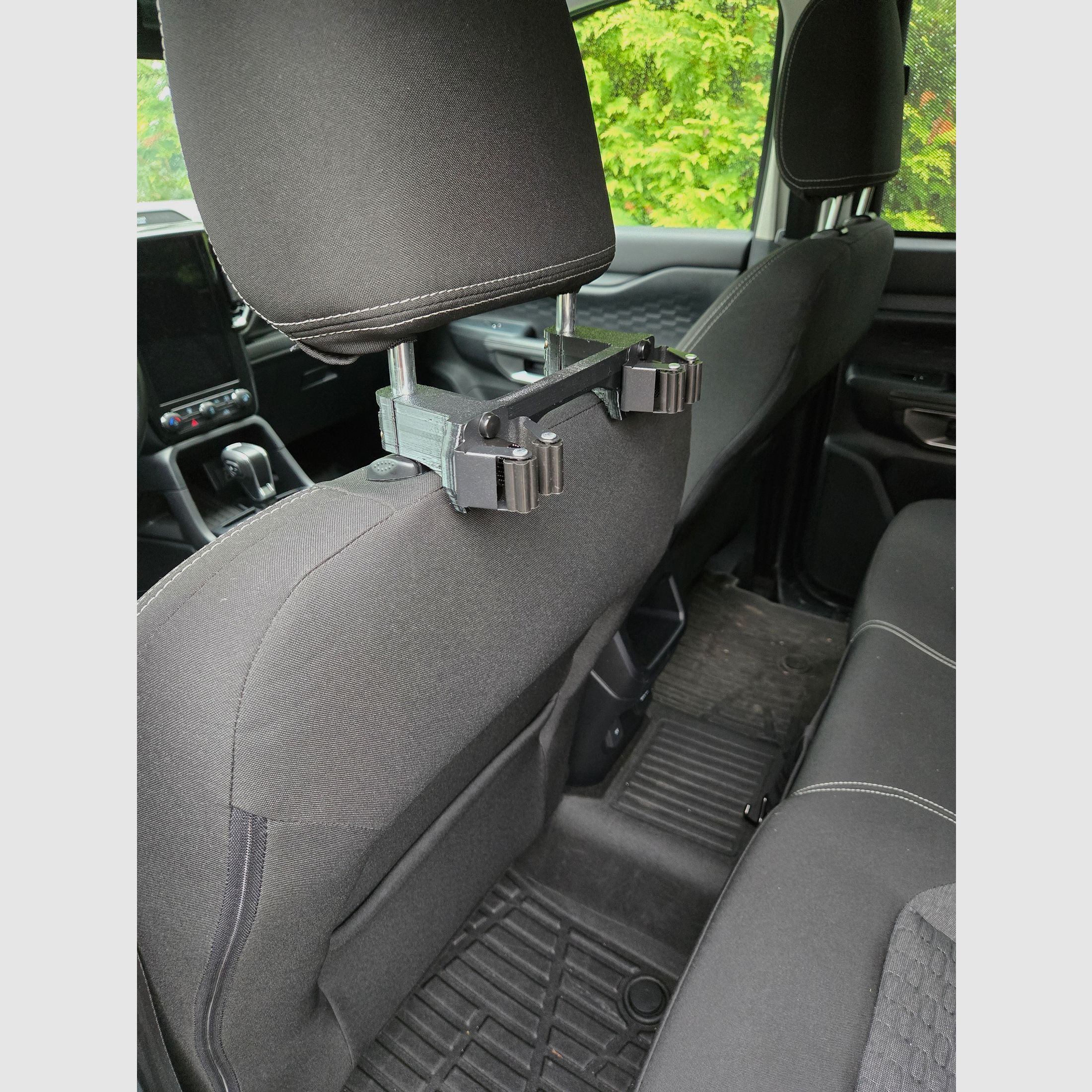 Car vehicle headrest holder rifle accessories, image 2 of 2
