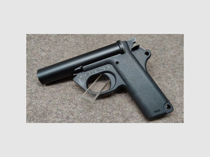 Waffe Signalpistole Sig P2 A1 Kal. 26,5