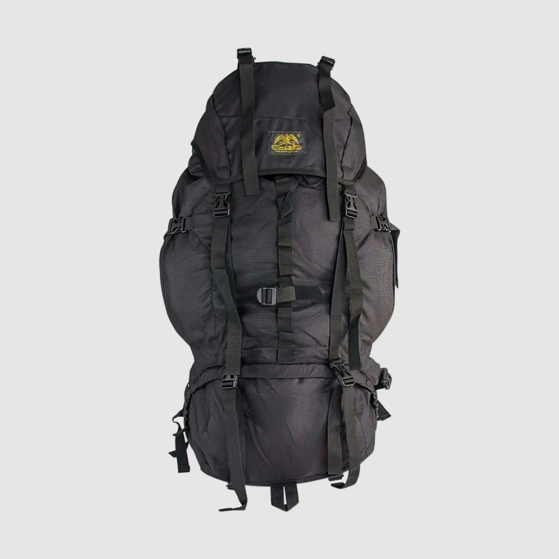 ESSL ESSL Sac à dos RU85 Sac à dos de trekking grand 85 L - Noir