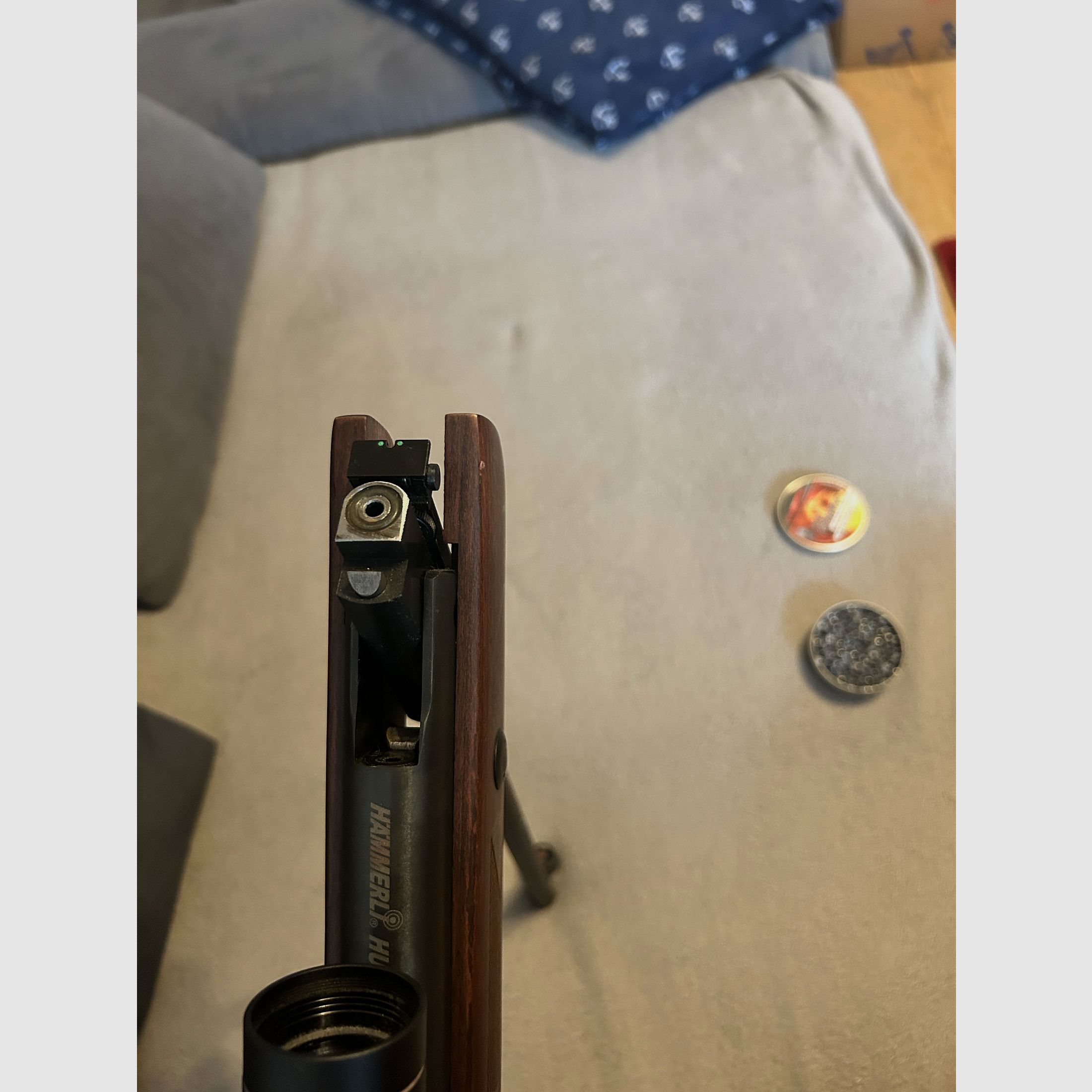 Hämmerli Hunter Force 600 4,5 MM mit Munition Und Zielfernrohr  VB