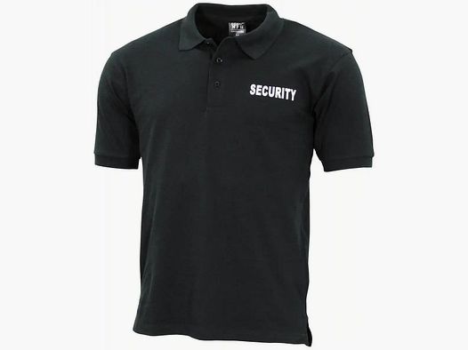 MFH MFH Poloshirt Security z nadrukiem - 3XL