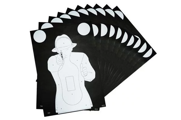Shooting targets, silhouette TS-9 Francuz – set of 10, image 3 of 4