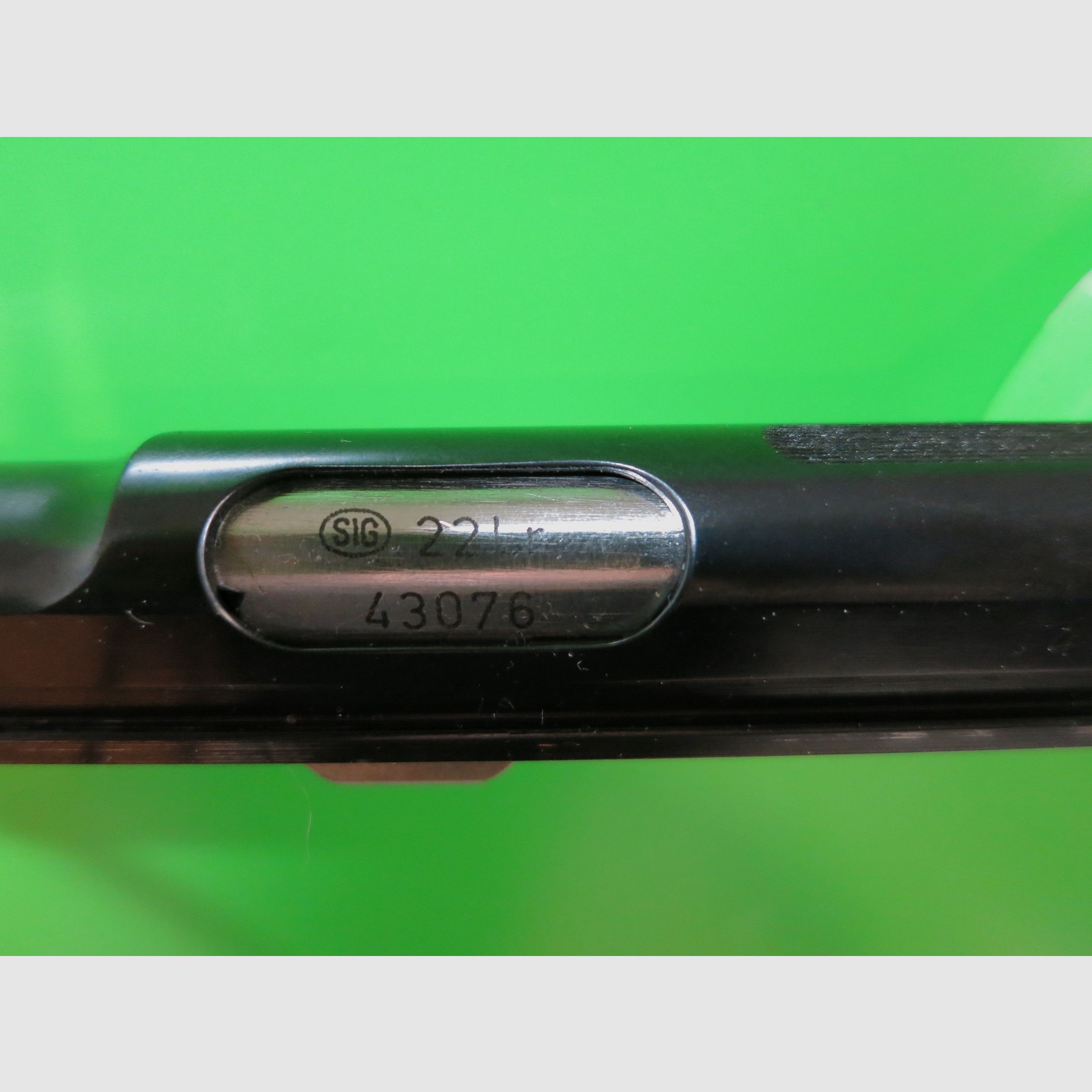 Wechselsystem Pistole SIG P210, Pistole 49 Kal. 22 lfb      #45-