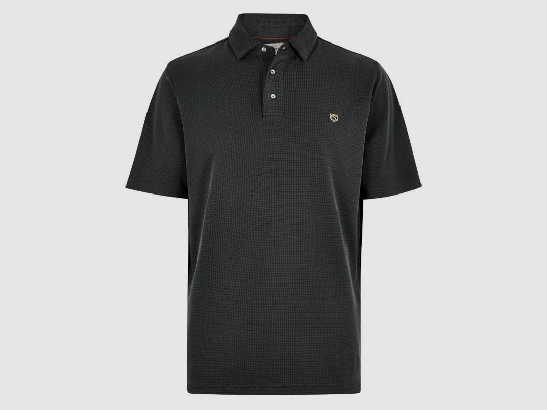 Dubarry Gilligan Cotton Polo Shirt Black, image 1 of 4