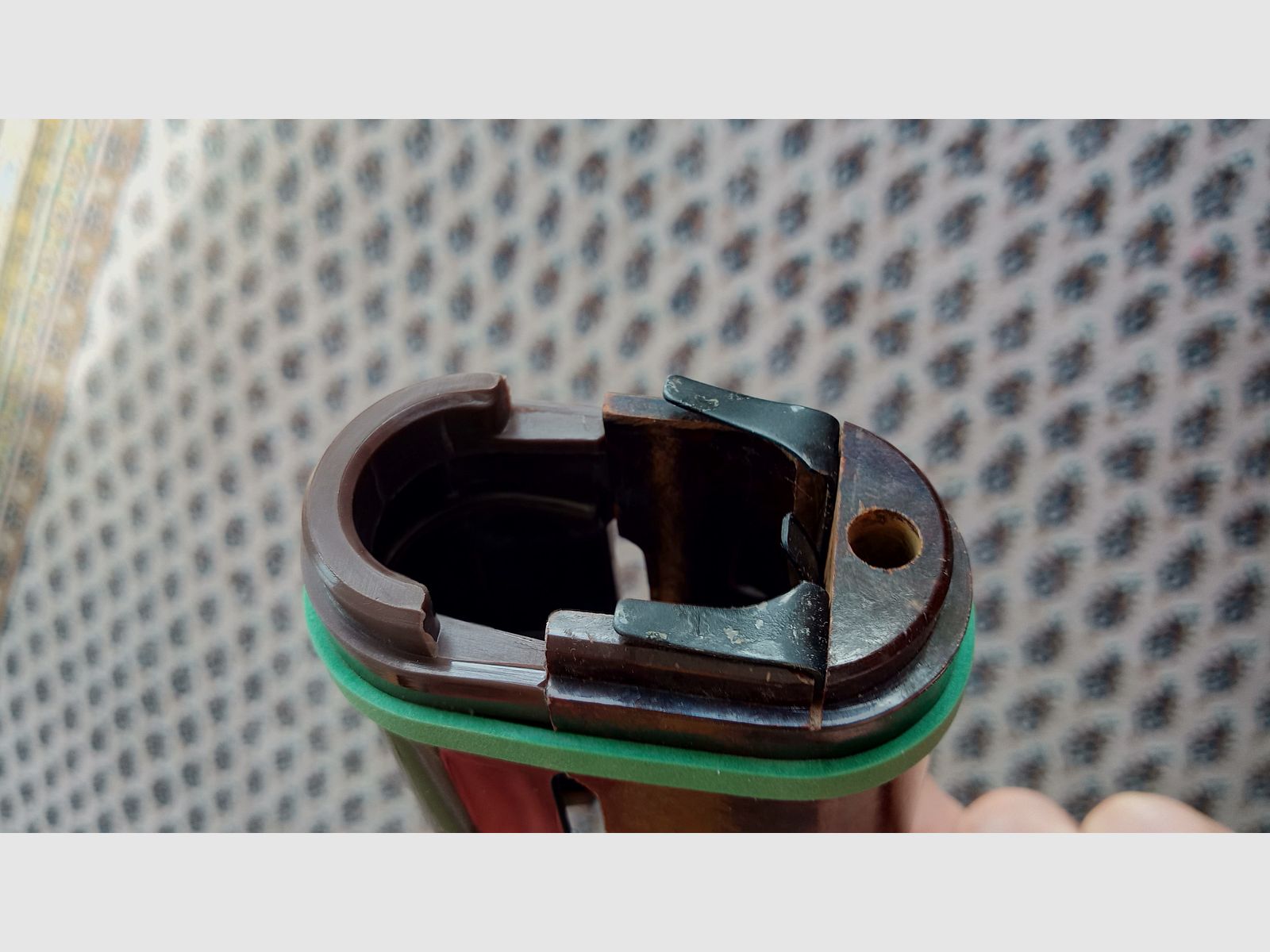 Set di protezione anteriore AKMS MPi dell'Est Germania per AKMS & AK74 DDR NVA in bakelite e plastica // montaggio indiretto anche per NEDI SDM Type 56 possibile, immagine 6 di 20