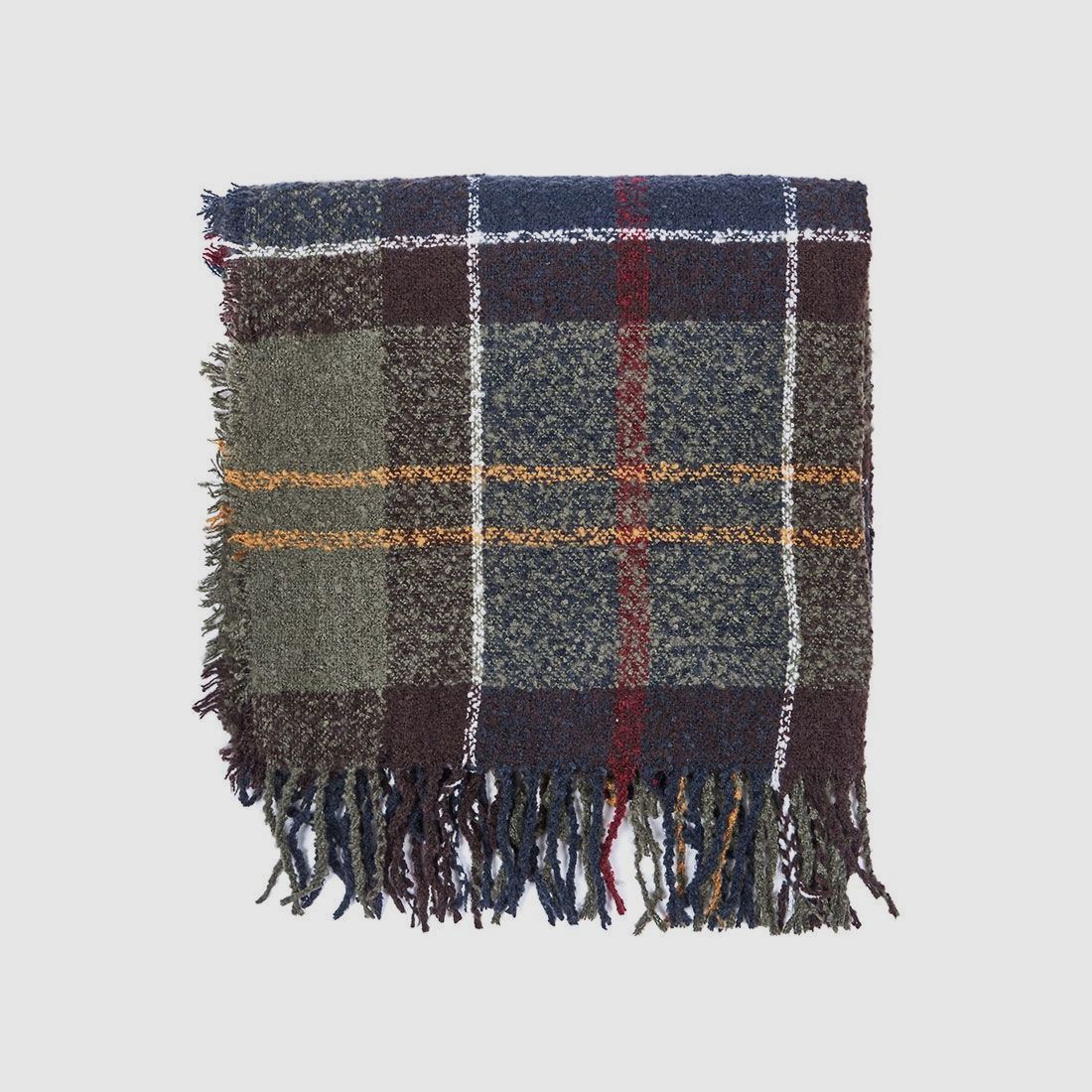 BARBOUR ÉCHARPE BOUCLÉ TARTAN, image 2 sur 2