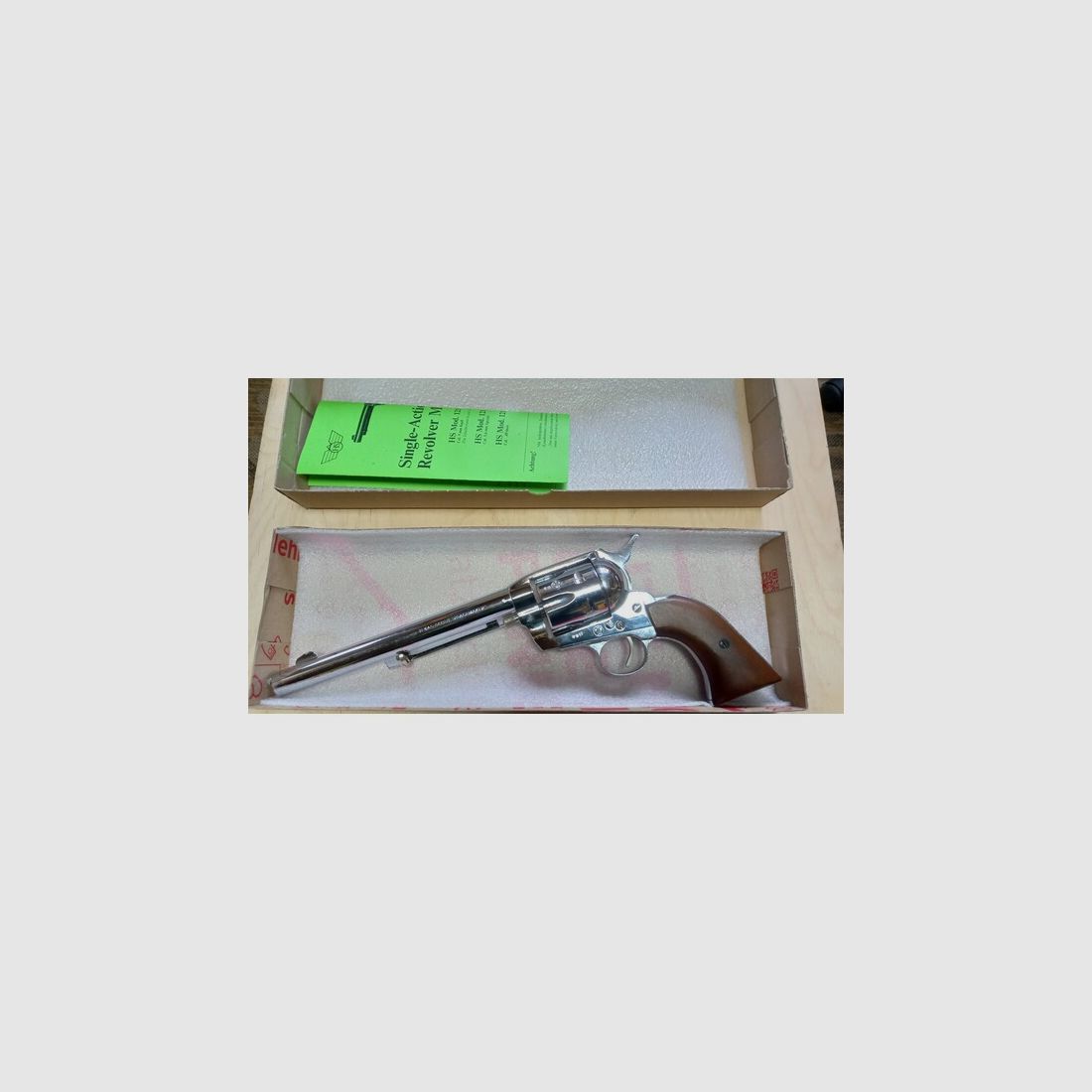 HS 121 Texas Scout Peacemaker 7,5 Zoll 9 BJ.1980 PTB 242