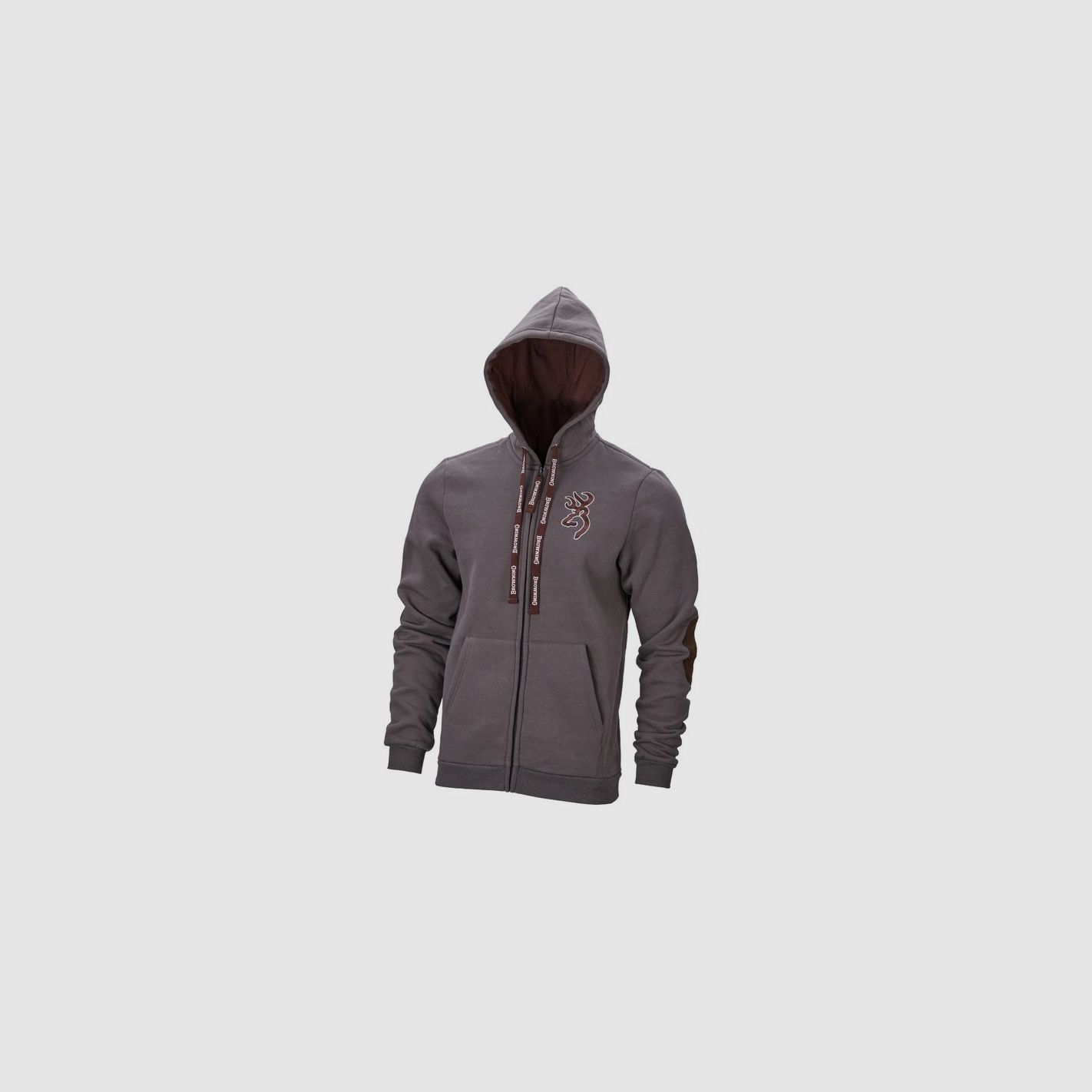 BROWNING SWEATSHIRT SNAPSHOT GRIGIO, immagine 1 di 2