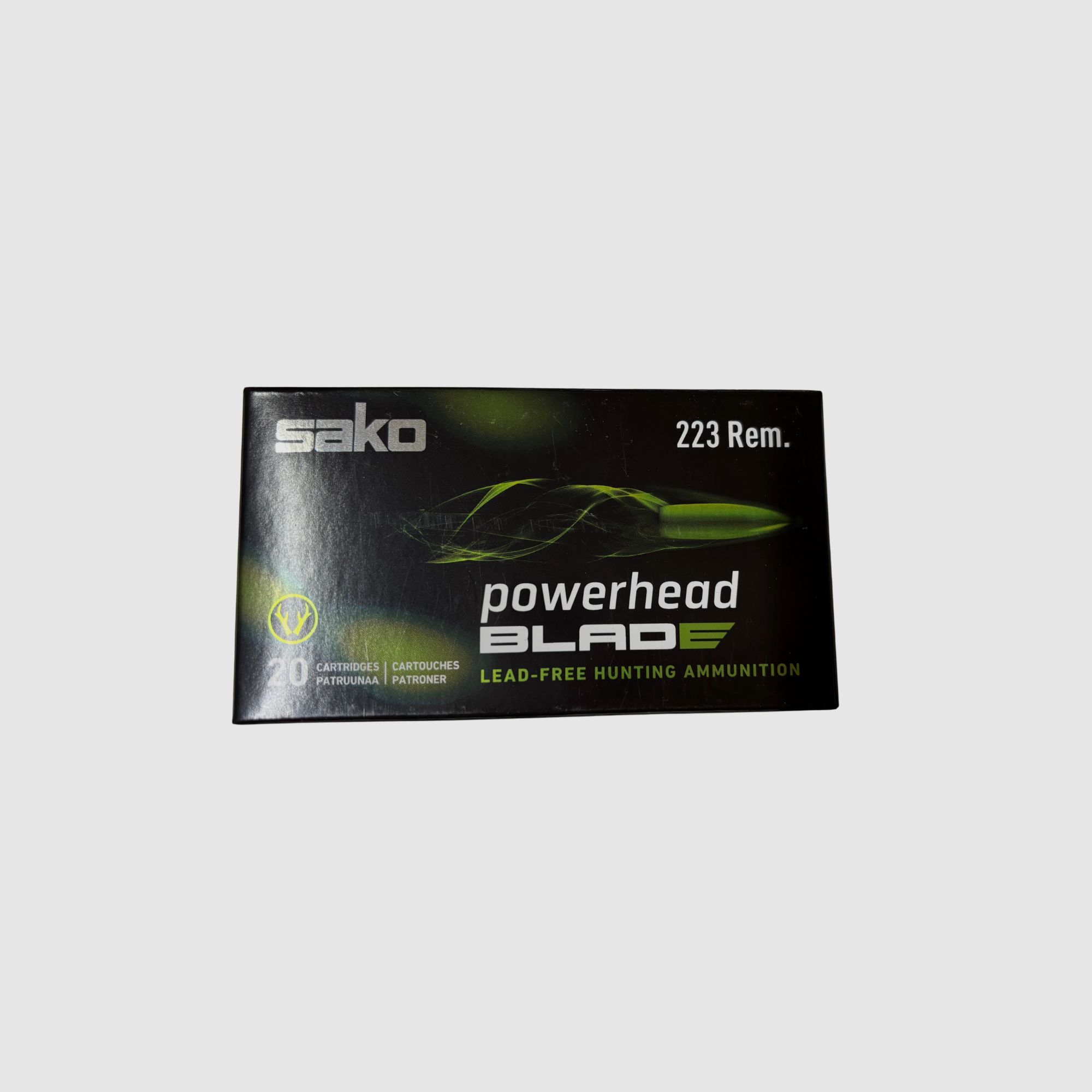 Sako Powerhead Blade .223 Rem. 55grs 3,5g SP sin plomo
