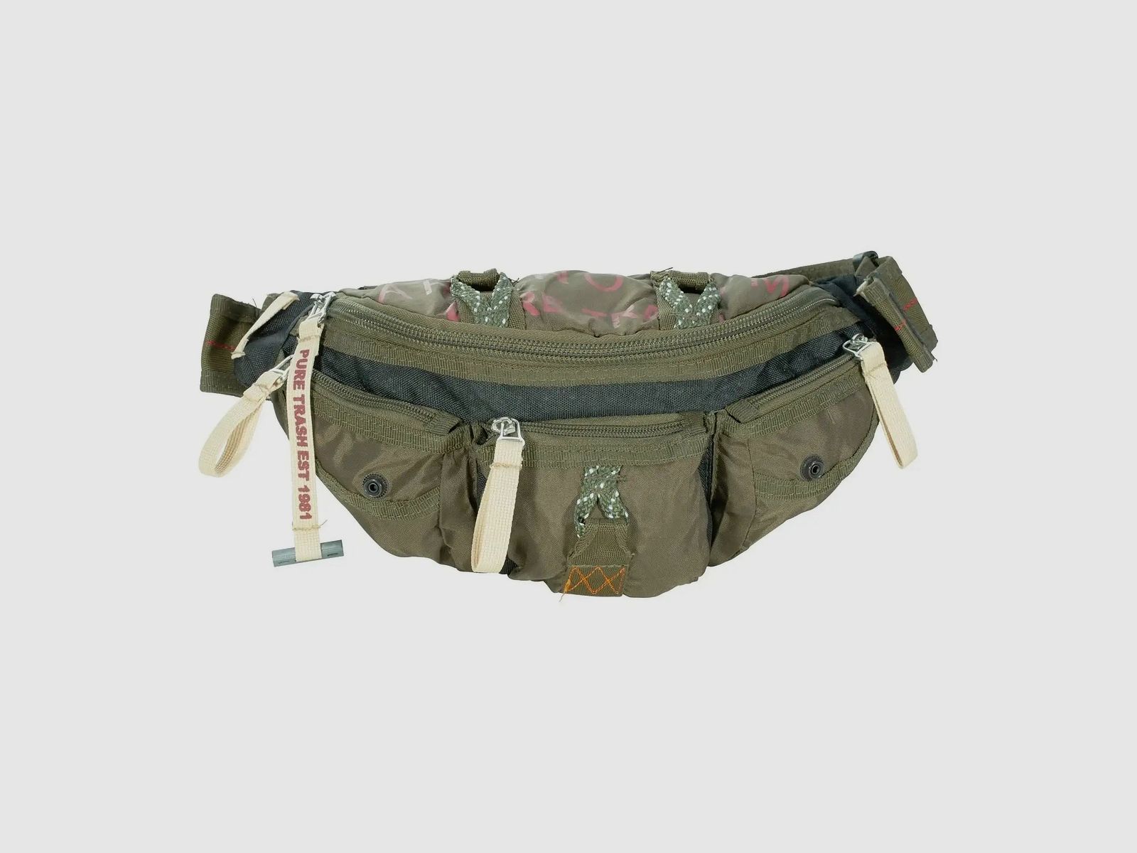 Pure Trash Pure Trash Sac à taille olive