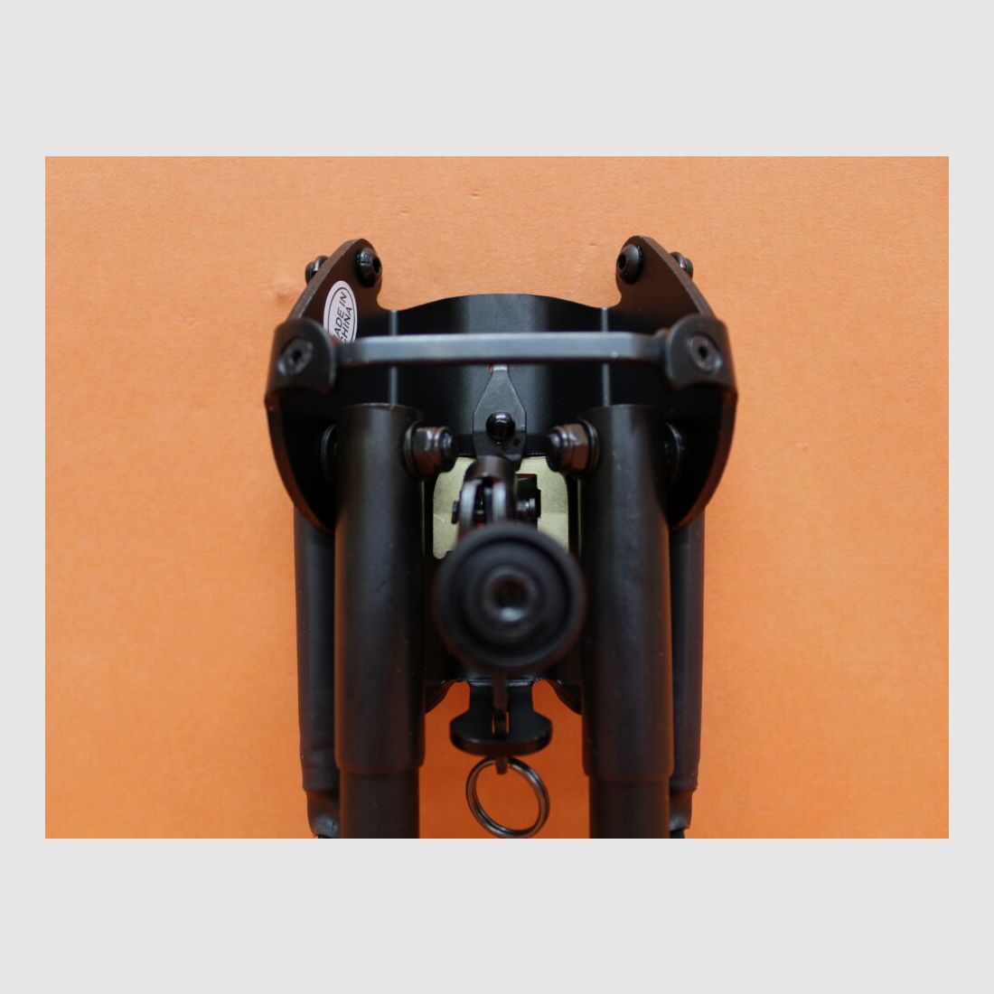 HAWKE HAWKE Zweibein Fixed Bipod (70001) Höhe 6-9"/ ca. 15-23 cm, Rastenverstellung, gummierte Füße