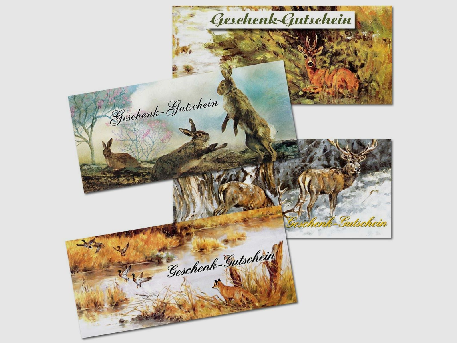 Geschenkgutscheine 8 Stck
