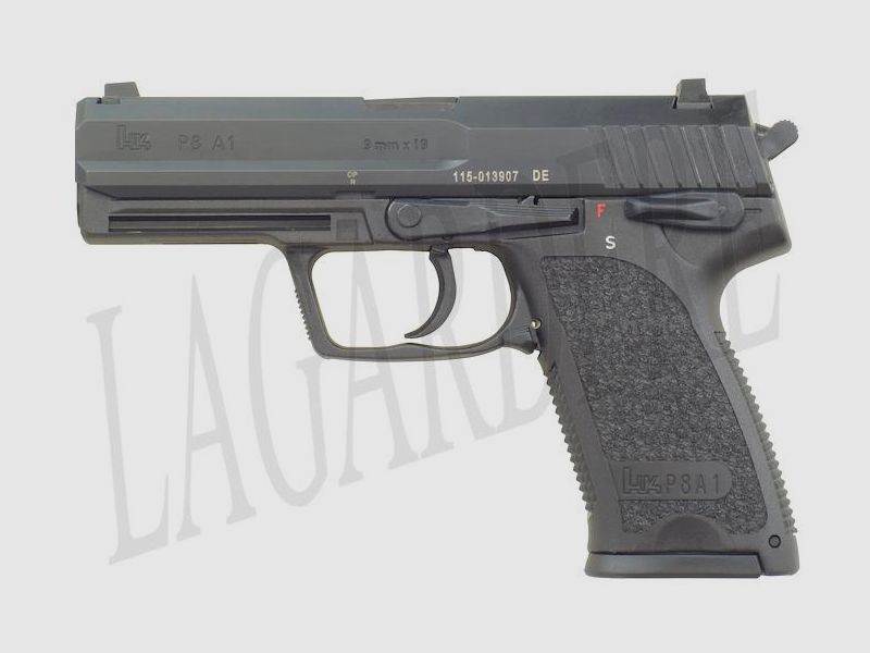 H&K P8 A1 MODEL BUNDESWEHR(PISTOLET)