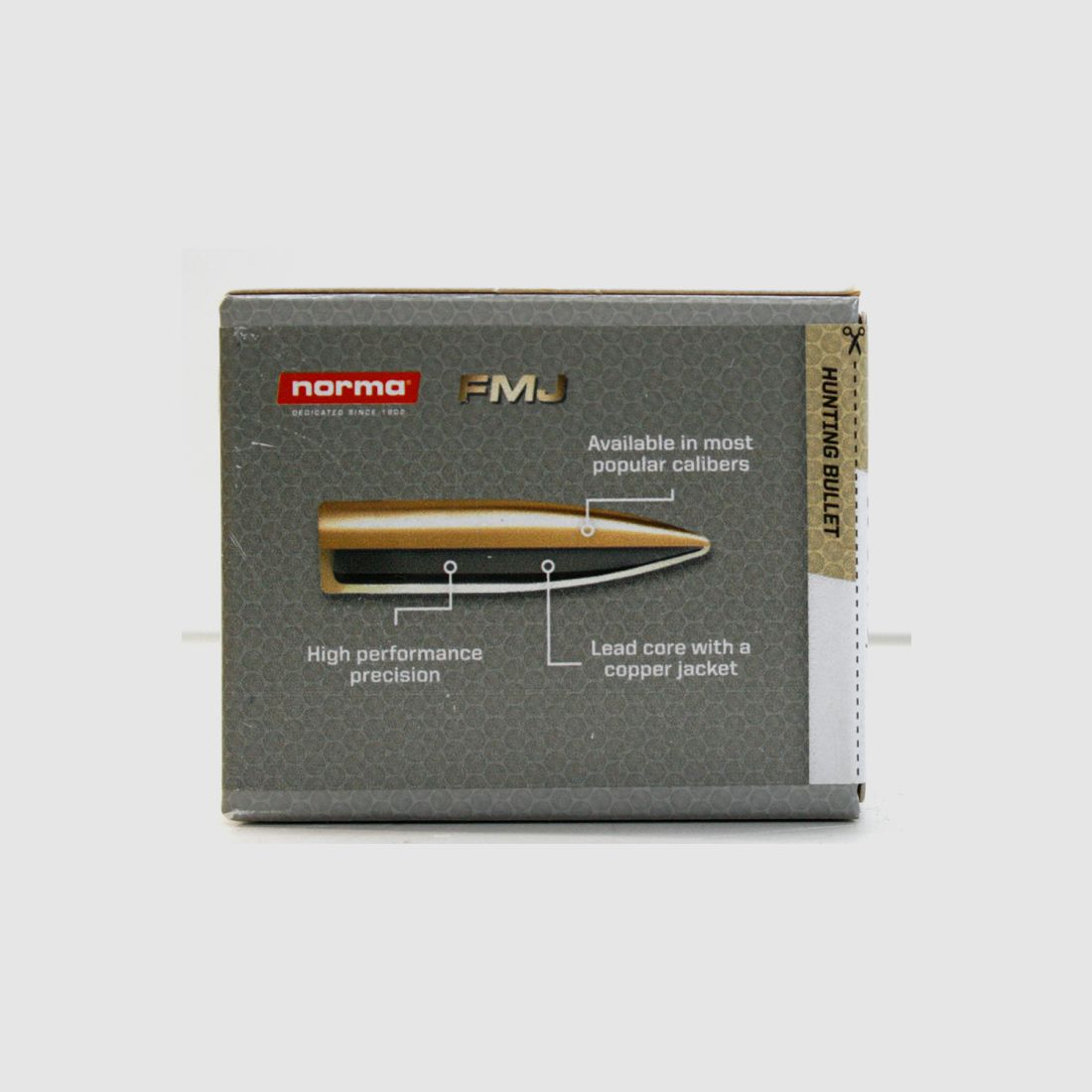 100 Stück NEUE NORMA Geschosse - FMJ 5,7mm/.224 - 3,6g/55gr #20657081 Match-Geschosse Vollmantel !