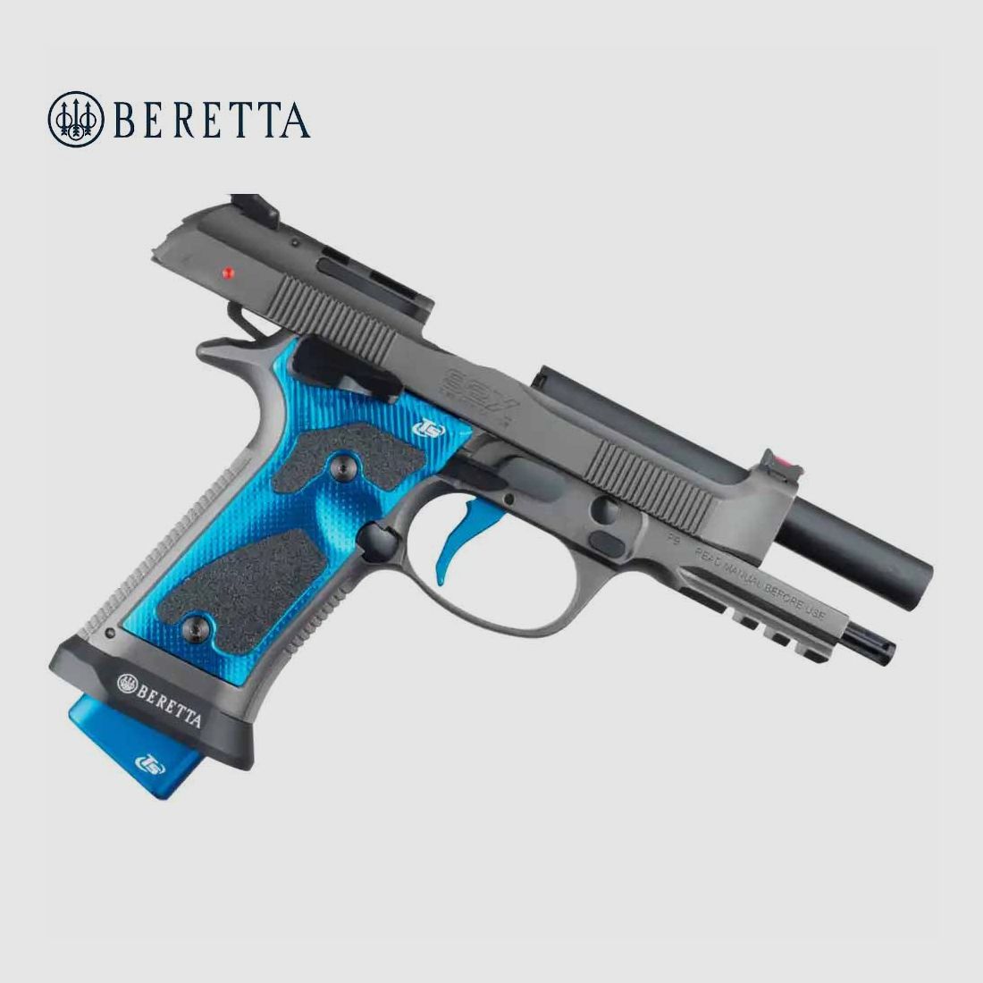 BERETTA 92X DARK SERIES BLUE RDO 9mmLuger