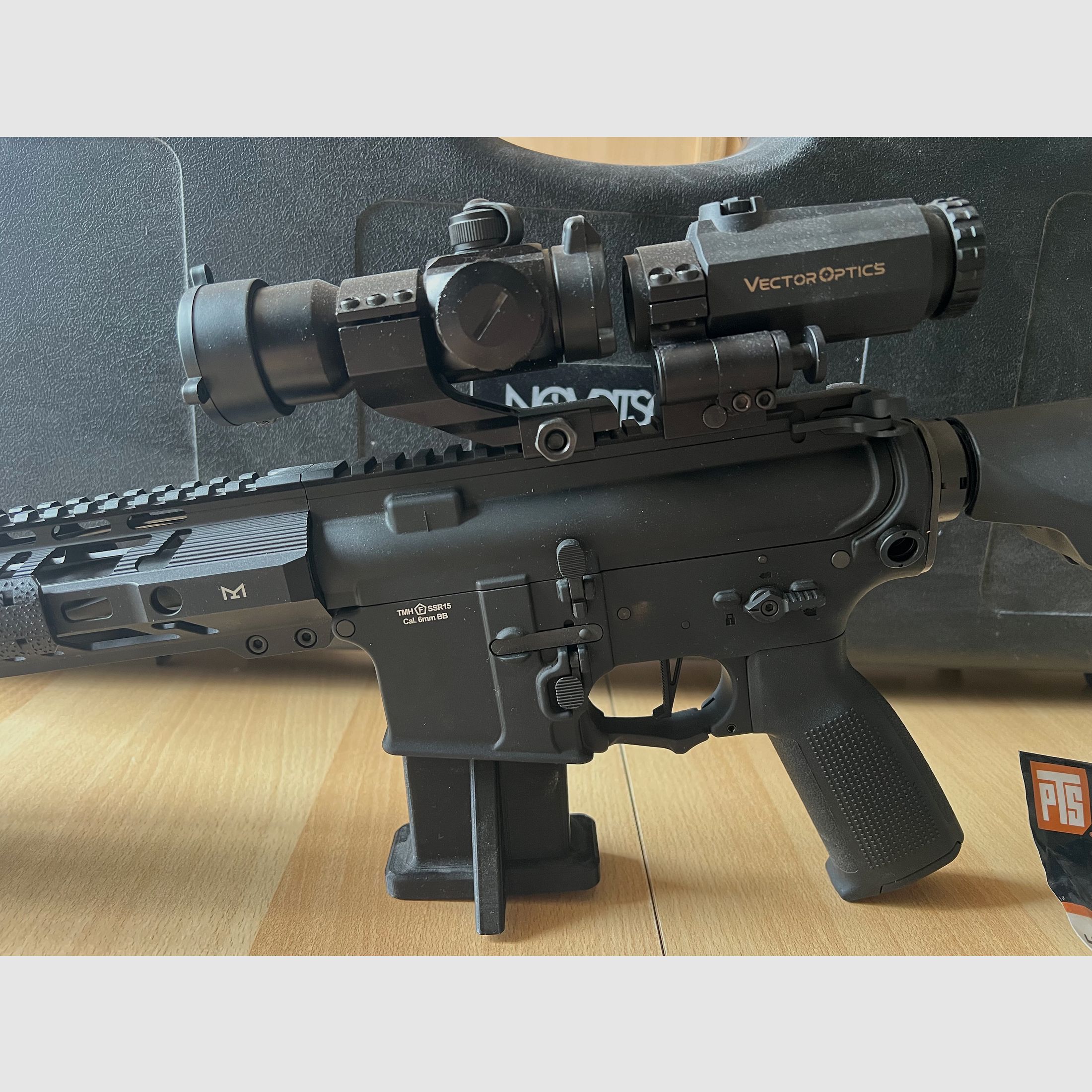 Komplettes airsoft set  novritch ( SSR 15 /SSG 10 / SSX 23)