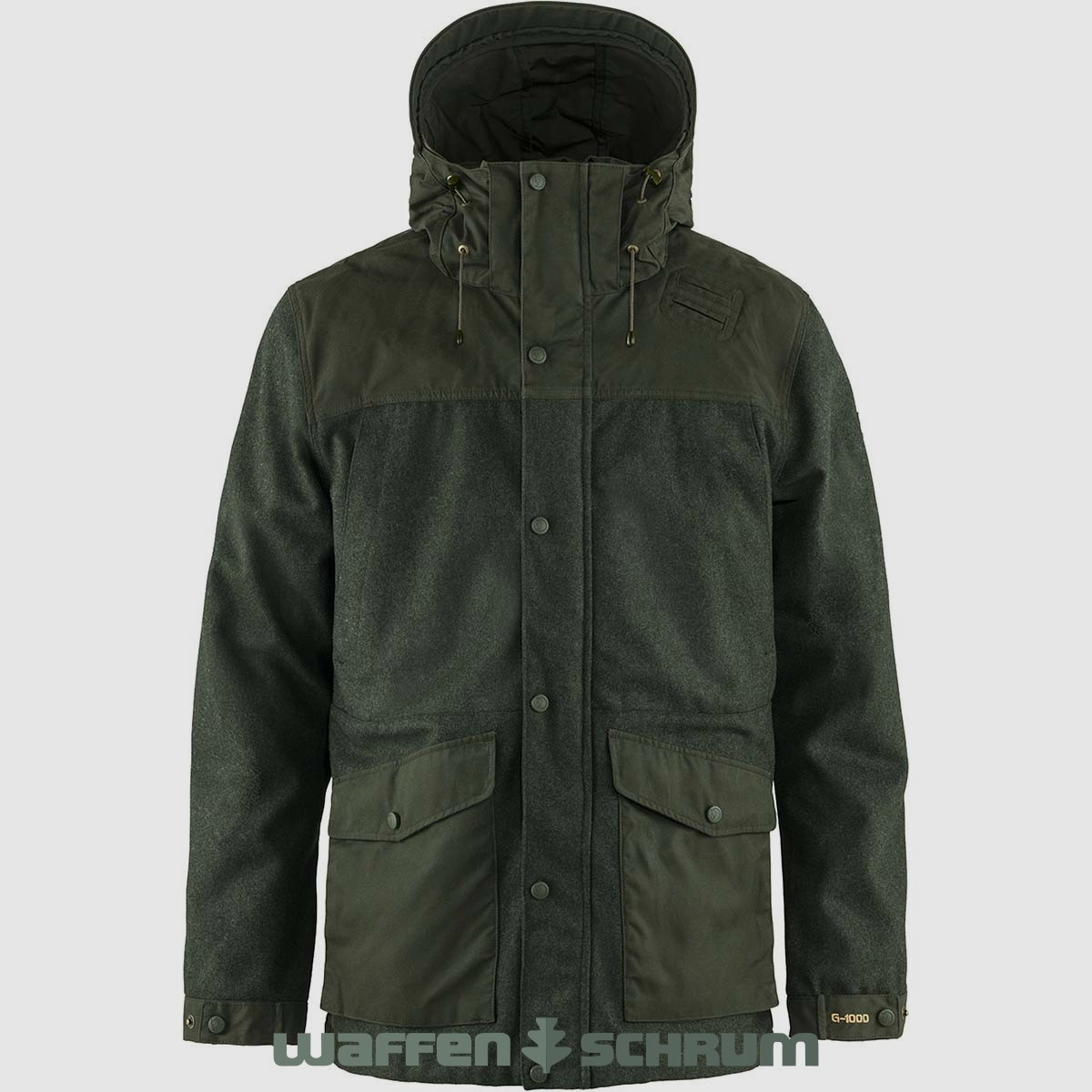 Fjällräven Jacke Värmland Wool Deep Forest
