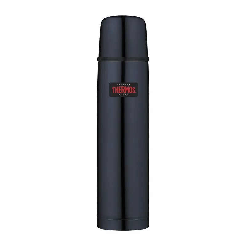 THERMOS - Mountain-Thermosflasche für unterwegs mit Becher - dunkelblau - 1 l - 150055, Bild 1 von 3