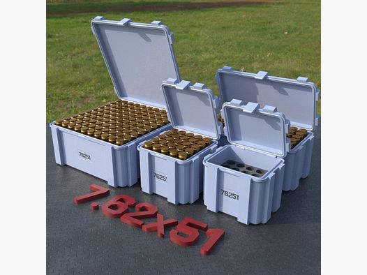 Filamelt Munitionsbox / 7.62x51 NATO / ‘Klappdeckel’ / Patronenbox, Ammo Box