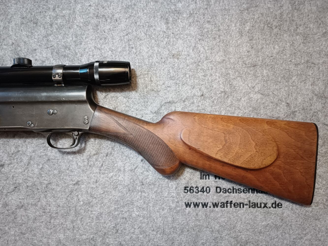 FN Herstal Browning Auto 5 mit Zielfernrohr Waldläufer 4x20 Jagd