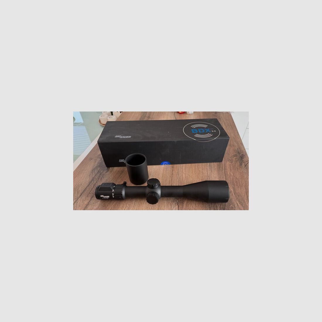 SIG SAUER 5-30x56 Zielfernrohr Sierra6 BDX - Automatischer Holdover Ballistik, Bluetooth