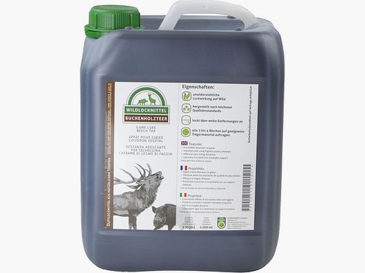 5 litres de goudron de hêtre