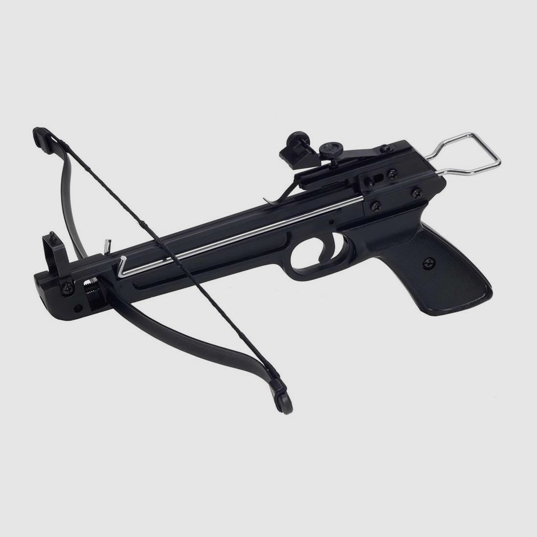 Pistola de ballesta de 50 lbs incluyendo cinco flechas