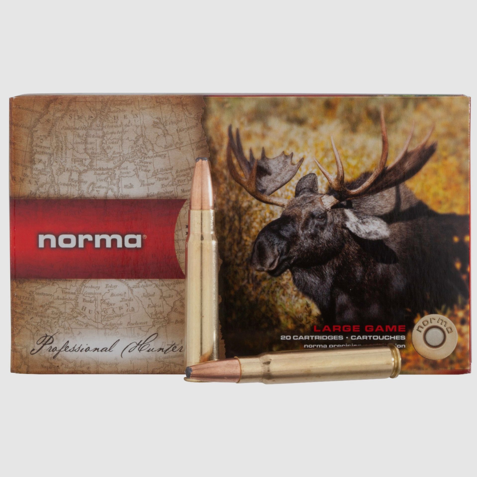 Norma 2315655 8x57 IS Oryx 12,7g 196grs. Büchsenmunition