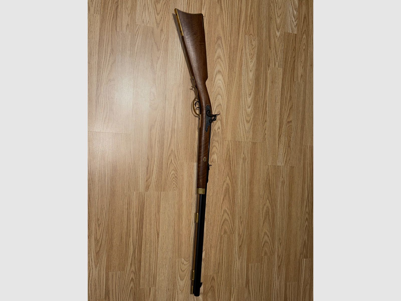 Davide Pedersoli muzzleloader rifle Hawken Target Traditional caliber 45.