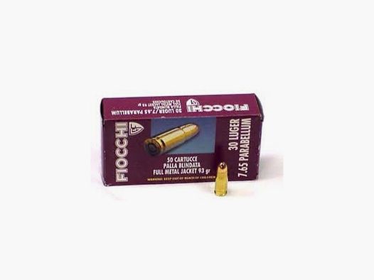 FIOCCHI PATRONEN 7,65 PARA 93 GR