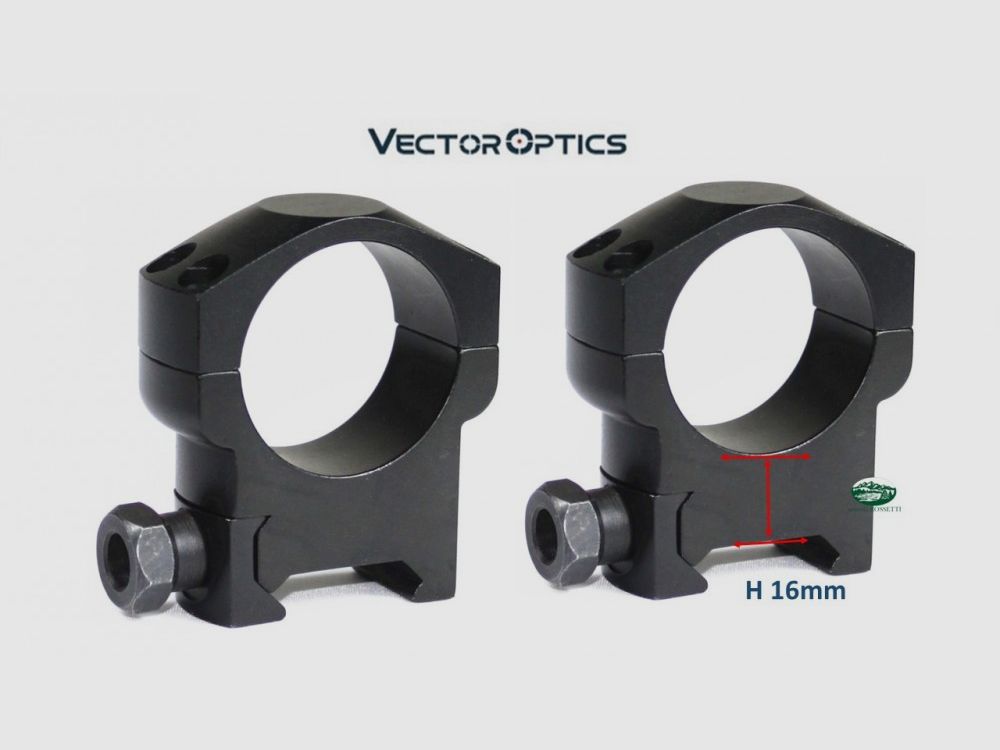 VECTOR OPTICS Anelli Weaver diametro 1 pollice alti SCTM-56
