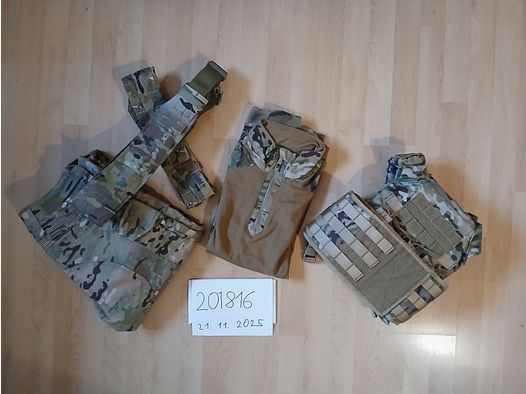 Multicam Uniform-Set + Plattenträger
