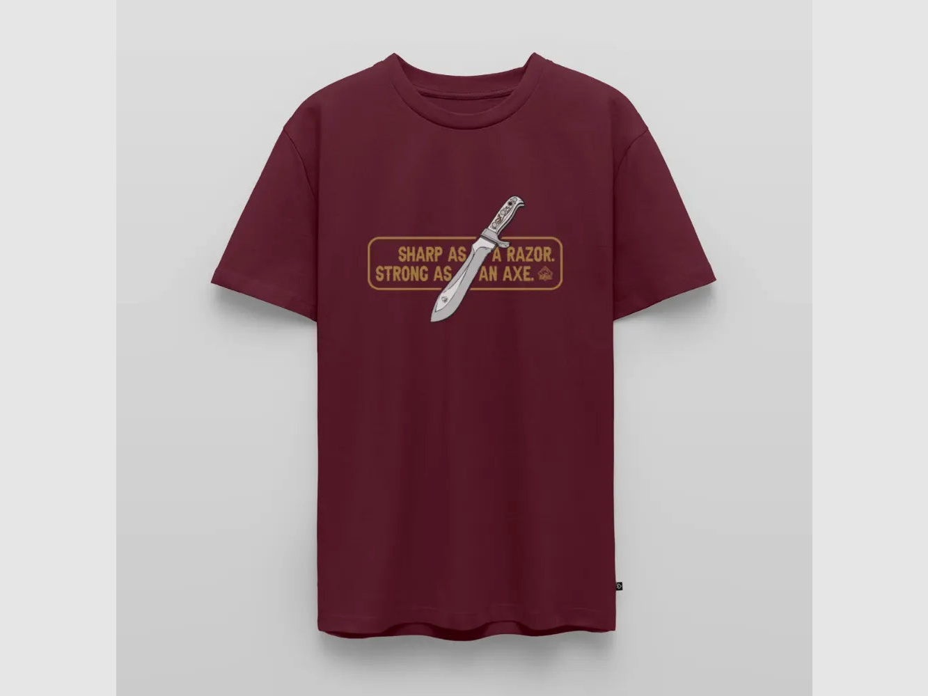 PUMA Męska Premium T-Shirt "White Hunter Sharp & Strong"
