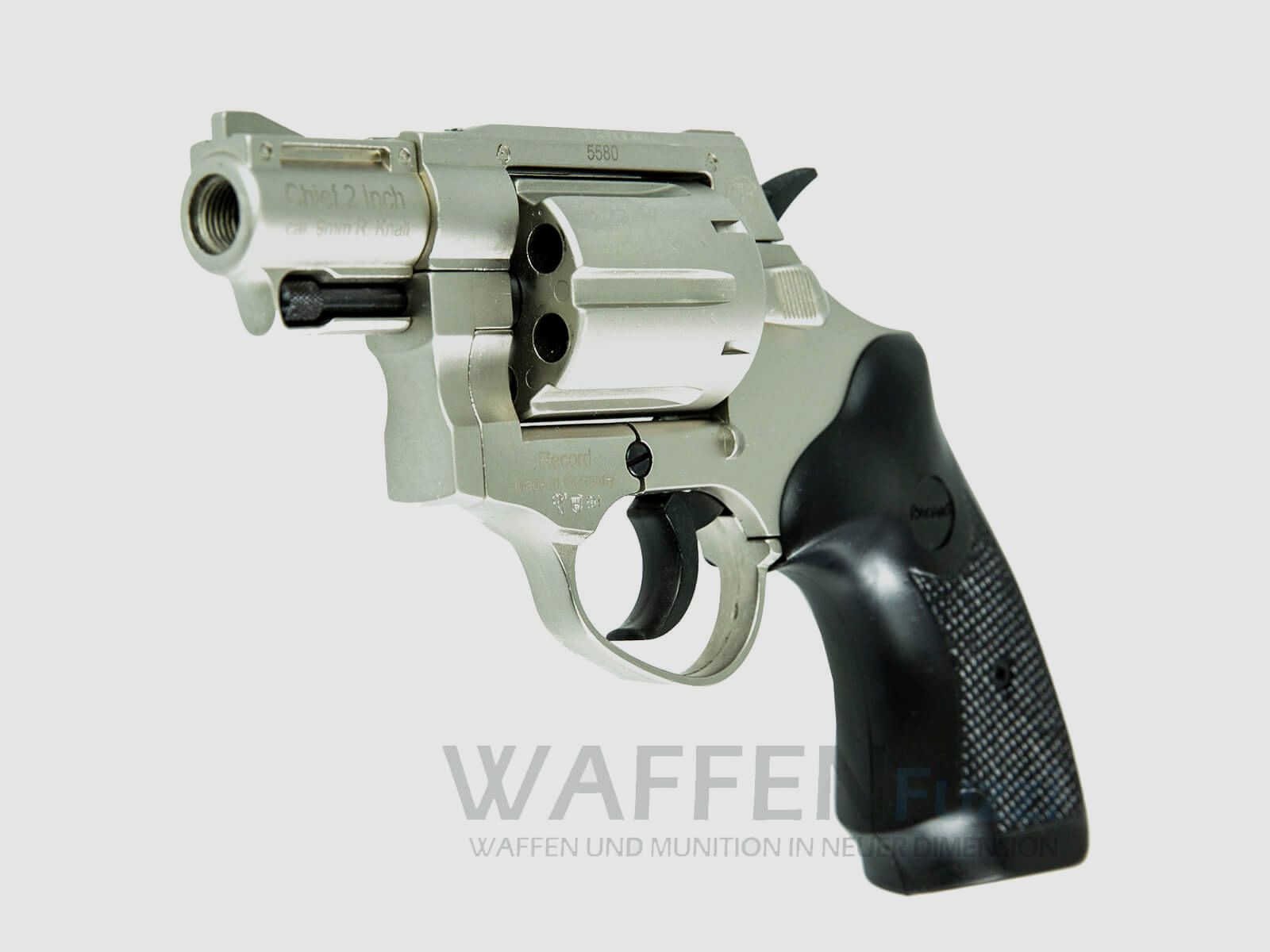 Record Chief 2 inch blank firing gun nickel